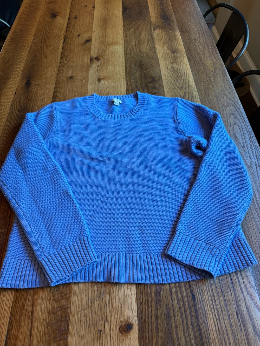 J. Crew Periwinkle Crewneck Sweater